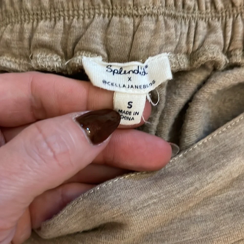 Cella Jane for Splendid Casual Tan Pants - Small - Picture 4 of 6